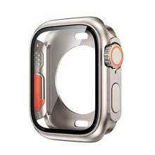 Tempered Glass Screen Protector Cover Compatible With Apple Watch Series 10/9/8/7/6/5/4/SE 42mm 40mm 41mm 44mm 45mm 46mm, 9H Hardness Anti-Scratch Full Coverage, Bubble-Free Installation Case Compatible With Apple Watch