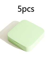 1pc/5pcs One-Click Easy Press Ice Tray, Material, Easy Ice Making Machine, Multiple Colors Available, Single Layer With Lid, Efficient Ice Preservation, Easy Removal Ice Mold Storage Box, Personalized, Unique Ideal Gift For Him, Her, Boyfriend, Girlfriend, Mom, Dad, Family, Friends, Anniversary, Valentine's Day, Mother's Day, Birthday, Father's Day, Graduation, Wedding, Decorate Living Room, Bedroom, Tea Room, Home, Dining Room, Office, School - Multicolor - View 7