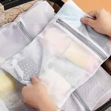 Assorted Size Laundry Wash Bag, Protective Garment Washing Bag For Washing Machine, Prevent Deformation, Portable Travel Organizer Bag
