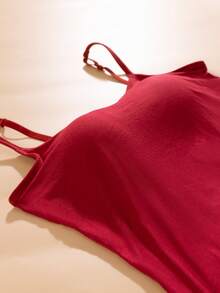 4pcs/Pack Seamless Camisole With Built-In Padded Bra, Workout - Multicolor - View 4