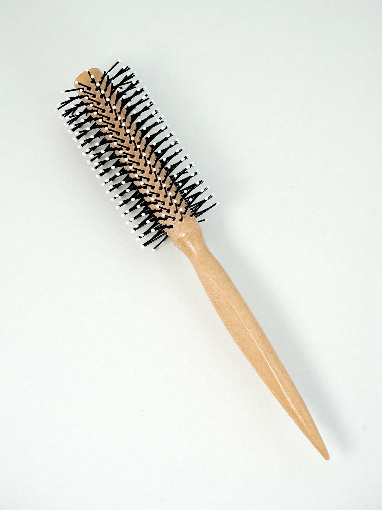 فرشاة شعر دائرية 1 قطعة، مجفف شعر وفرشاة لف تجعيد...