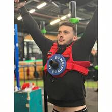 Infinity Weighted Vest Up To 80KGs - Red - View 4