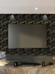 10 pegatinas adhesivas de vinilo de Salpicadero de PVC de mármol artificial autoadhesivo, pegatinas de pared autoadhesivas de corte DIY, resistentes al calor para salpicaderos de azulejos en paredes de baño y cocina, cocina, chimenea, lavadero, paredes de caravana, a prueba de agua, también para sala de estar, dormitorio y pared posterior de TV (5.9/7.87/11.8/15.7/11.4 X 22.4 pulgadas)