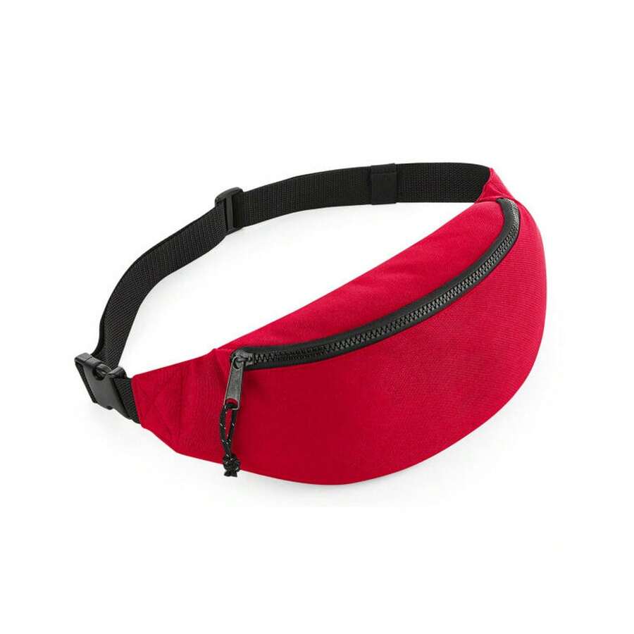 Bagbase Adults Unisex Waistpack (Classic Red)