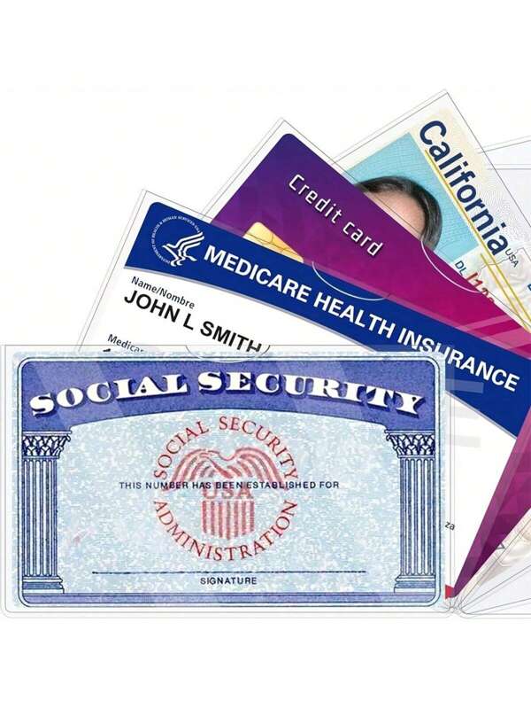 20pcs Medicare Protector Sleeves Clear PVC Waterproof Medical/ Card /Social Security Card Protector - Clear Vinyl Plastic Covers For Insurance & Social Security Metro & License Or Cards Card Holder Card Holder Wallet Business Card Holder Credit Card Holder Id Card Holder Card Holder Women For Women For Men Card Wallet, School, Home & Office Supplies,School Supplies,Back To School