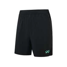 XTEP Le Pao Academy | Special Step Speed Dry Woven Shorts For Men, Elastic And Breathable Running Sports Pentagram Pants 876229670228 - True Black - View 2