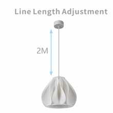 Leishizhiguan Lampadario moderno e minimalista a 3 dimensioni con stampe floreali, arredamento creativo per vetrina, adatto per soggiorno, camera da letto, sala da pranzo, bar