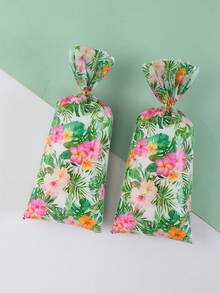25/50/100 chiếc Túi Quà Tặng Kiểu Hawaii Có Dây Xoắn, Túi Quà Tặng Họa Tiết Hoa Lá Cọ Hawaii Thích Hợp Cho Sinh Nhật, Tiệc Mừng Em Bé, Trang Trí Sự Kiện Gia Đình, Túi Quà Tặng Chủ Đề Hawaii, Trang Trí Bàn Quà, Túi Quà Tặng Mùa Hè, Túi Quà Tặng Cao Cấp, Quà Tặng Tiệc Tặng - hoa hawaii - Xem 4