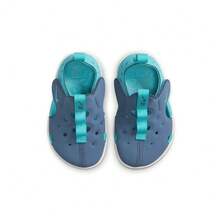 Nike 男童 SUNRAY PROTECT 4 (TD) 沙滩凉鞋 HF6278-401 - 藍色 - 查看 5