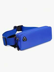 10色运动腰包，男士跑步装备包，手机袋，迷你骑行包，轻便斜挎包，耳机袋，双层小号单肩包，毕业学习用品包，男士单肩包，男士腰包，节日活动包 - 彩色 - 查看 3