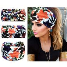Women Fashion Hair Accessories Headband With Printed Pattern, Comfortable Anti-Slip Sports Hairband, Knotted Decor Headscarf, Elegant Hair Ornament - Multicolor - View 11