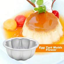 4英寸迷你南瓜蛋糕模具，不粘心形和圆形烤盘，小型蛋糕模具 - 彩色 - 查看 9