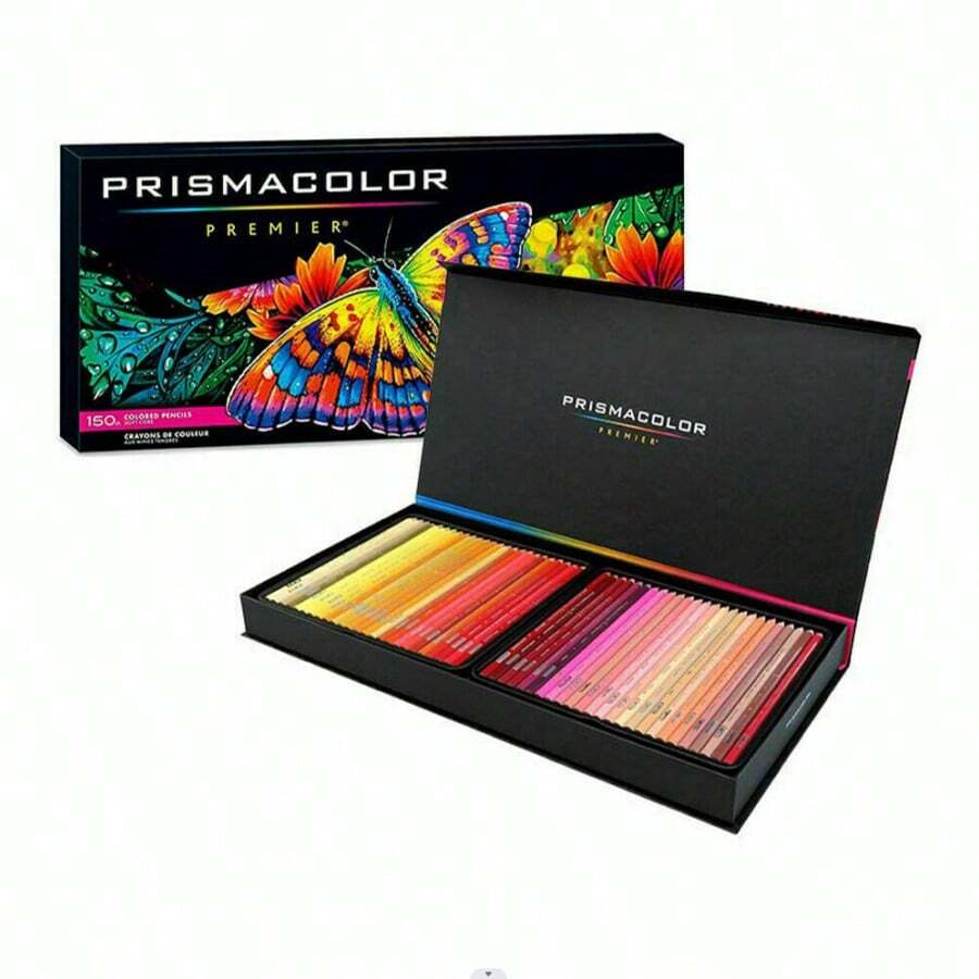 150 Lápices de colores Prismacolor, Lápices de colores núcleo suave, Suministros de arte para dibujar, Colorear para adultos y bocetos, Útiles escolares, Vuelta a clases