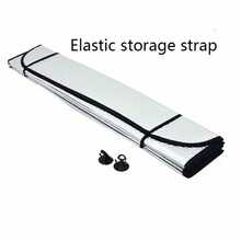 1pc Car Sun Shield, Car Front Windshield Curtain, Rear Heat Shield Reflective Aluminum Foil, Sun Shield, Cooling Insulation, Automotive General, 130cm*60cm - one-size - View 6