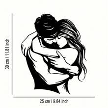 Stylish Metal Wall Art Of Lovers - Modern Wrought Iron Decor For Home, Office, And Cafes - Ideal Gifts For Festivals And Birthdays, Perfect Room Decoration, Suitable For Modern Home Decoration, Home Decoration, Room Decoration, Wall Decoration For Bedrooms, Living Rooms, Etc., Waterproof, Rust-Proof And Durable, A Great Gift Choice, Sturdy And Non-Fading, With A Century-Old Paint Process, Made Of High-Quality Materials, And Easy To Install.