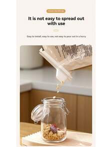 FaSoLa Food Bag Clips With Covers, Sealing Clips For Powder, Snacks, Kitchen Food Anti-Moisture, Multi-Functional Clamps - Multicolor - View 5