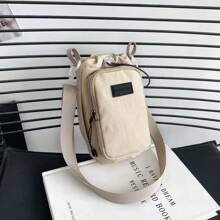 1pc Insulated Water Bottle Holder - Outdoor Design With Adjustable Strap And Spacious Zip Pocket, Great For Travel, Hiking, Camping And Outdoor Adventure, Lightweight And Perfect For Outdoor Enthusiasts