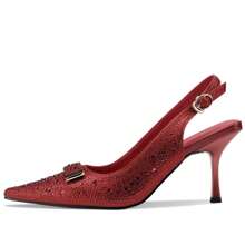 TDD Rhinestone Womens Sandals Dressy Strappy Wide Sandalias Comfortable Summer Dress Pointed Toe High Heels Ladies Fashion Elegantes 3 Inch Stiletto Pumps