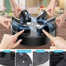 Roulette Party Game, Lucky Finger Shock Lie Detector, Electric Shock Thrill Game, Amusing Party Game Toy, Finger Vibrating Game Party Gift, Suitable For 2-6 Players, Novel Tabletop Game, Prank Toy For Adult & Teen Party Icebreaker, Truth Or Dare Ideal Toy - Multicolor - View 5