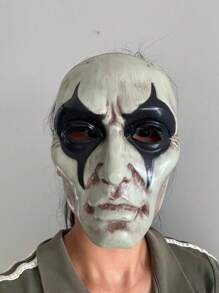 1 Pieza, Máscara de Payaso de Horror de Halloween, Suministros de Fiesta de Esqueleto, Accesorios, Máscara de Fiesta, Mascarada, Día de Matar, PVC Día de la Muerte, Feliz Día de la Muerte, Personaje de Juego, Guión de Personaje, Matar, Juguetes de Payaso, Alma de Payaso, Fiesta MOMO, Habitación de Terror, Escape, Máscara de Payaso Real, Máscara Aterradora, Peluca de Fantasma Femenino de Gaviota, Accesorios, Máscara Astuta y Aterradora