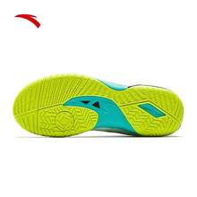 Anta Blade | Giày bóng bàn cho nam và nữ, Giày cầu lông chống mài mòn và giảm xóc mới, Giày thể thao - Giấy cói trắng/bạc/đen/xanh huỳnh quang -2 - Xem 5