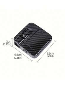 2 件装汽车 LED 迎宾灯 - 伞状图案，采用 ABS 塑料材质制成，车门打开时亮起，使汽车脱颖而出，是馈赠佳品，适用于轿车、SUV，不带电池组