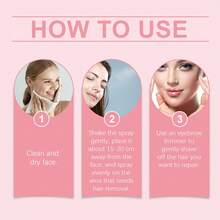 Spray Facial Reconocedor de Vello - Refrescante, Limpiador y Humectante Suave para Piel - Suaviza Vello y Limpieza Profunda - 1 - Ver 3