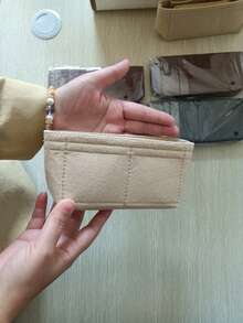 1pc Mini Zipper Inner Pouch, Dumpling Bag, Mini Bag, Medium Bag, Storage Organizer Bag, Cosmetic Bag, Purse Organizer, Small Handbag, Mini Organizer Pouch, Handbag Lining, Mini Size - Multicolor - View 10