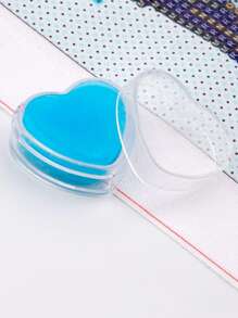 3pcs/Set Heart Diamond Painting Wax With Storage Box - Diamond Painting Accessories Suitable For 5D Diamond Embroidery, Diamond Art Tools Craft Supplies