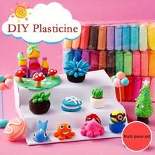 12pcs/24pcs/36pcs Super Light Air Dry Clay Modeling Clay Toys Kit, DIY Clay Crafts, Christmas Gift For Friends, Valentine's Day Gift For Friends And Classmates, Also Suitable For Gifts To Siblings
