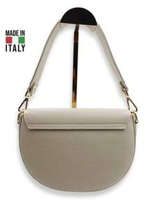 Women's Shoulder Bag. Made In Italy. Made Of Genuine Leather. Travel, Business Trip, Vacation, Work, Commuting, Light Luxury Style. Y2k. Retro, Fashionable, Popular. Lightweight. Versatile. Multiple Colors Available.