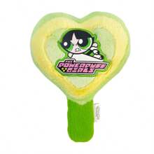 Miniso The Powerpuff Girls Buttercup Heart-Shaped Handheld Mirror - Dual-Sided Design, Perfect For On-The-Go Touch-Ups, Ideal For Travel, Gifts, And Daily Use (1 PC)
