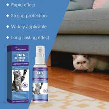 100ml Cat Care Spray, Gentle Formula To Prevent Cats From Urinating And Scratching Furniture, Effectively Stops Destructive Behavior, Safe And Convenient To Use, Fast Acting With Long-Lasting Effects
