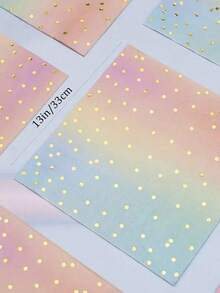 20pcs-Polka Dot Disposable Napkins, Paper Towels, Napkins For Party Supplies Party Tableware,Suitable For Christmas, Halloween, Thanksgiving, Etc. - Multicolor - View 4