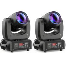 U'King 120W LED Beam Pattern Moving Head Light With 18 Prisms DMX Self-Propelled Stage Light Voice-Activated Mode Suitable For Performance Concert Club Disco And DJ Party Lighting - 美規A型插(110-127V) - 查看 12