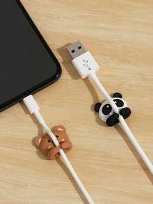 2/3pcs Desk Cable Management Clips, Self-Adhesive Wire Organizer For Desk, Bedside, Wall, Car, Dorm & Office, Cute Headphone Cable Holder, No-Drill Cable Fixes, Cable Management Accessories Back To School