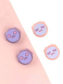 4 件装 Ghost 系列硅胶操纵杆拇指握把套，兼容 Switch/OLED/Switch Lite - 彩色 - 查看 7