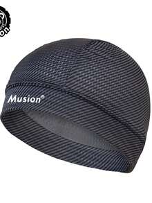 Musion Quick Dry Helmet Inner Skull Cap Elastic 4-Way Stretch Cycling Beanie Motorcycle Deodorant Helmet Liner Odor Proof Balaclava