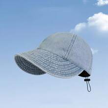 1pc Unisex Retro Washed Baseball Cap, Women Solid Color Loose Brimless Cap, Fashion Oversized Simple Casual Hat For Beach, Golf, Fishing - Fun Outdoor Vacation, Suitable For Men And Women (Multiple Styles Available) - Multicolor - View 15