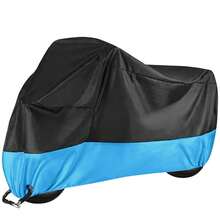 Motorcycle Cover Blue-Black Protective Cover Four Seasons General Dust Protection UV Protection Riding Cover Sun Protection Waterproof Outdoor Cover Suitable For All Riding Vehicles Riding Gifts - Multicolor - View 22