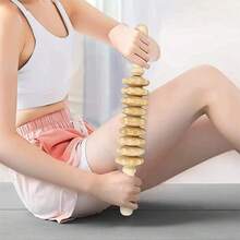 木制按摩工具、全身按摩器、手部按摩器、腿部按摩器、肩部按摩器、肩颈按摩工具、面部按摩工具、背部按摩器、腰部按摩器、全身肌肉按摩、适用于身体不同部位的多功能按摩器、头发、美发工具、护发、学校、返校、旅行、旅行必需品、家居必需品、水疗、按摩工具、按摩、按摩器、水疗 - 杏色 - 查看 5