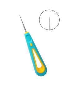 1 pieza/12 piezas Herramienta perforadora manual Equipo de perforación Accesorio práctico Herramientas de aguja perforadora para mechas de velas - Celeste - Ver 8