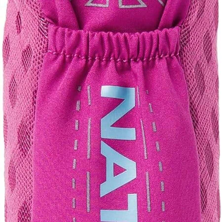 Nathan ExoDraw & ExoShot 2.0 Flask, Handheld Water Bottle For Marathons, Hiking, Ultra Running & Outdoor Activity - Magenta/Caribbean Blue - View 1