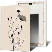 1pc/3PCS Wall Arts Posters Modern Minimalist Botanical Suitable For Residential And Dormitory Walls, Living Room And Bar Decoration, Dining Room Or Bathroom, Room Decoration, Frameless High-Quality, Indoor/Outdoor Canvas Art, Frameless/Framed Canvas Art Frameless