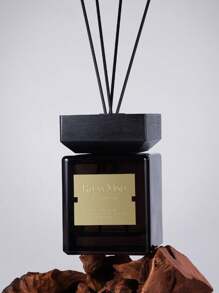 1 diffusore a bastoncini da 500ml/16,9 once, profumo di canna, fragranza per la famiglia, bottiglia decorazione per la casa, regalo adatto per il soggiorno, la camera da letto, l'ufficio e il bagno - elegante diffusore d'aria, tema natalizio.