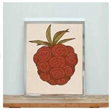 ONE PIECE 1 Pc Pop Wall Arts Posters One PieCe Devil's Fruits - Poster Illustration Art Print , Food, Anime, Cursed Fruits( Unframed-Style)