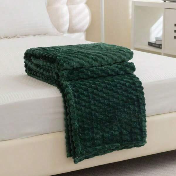 300g Flanell Unifarben Mehrzweckdecke, neues Design 2025