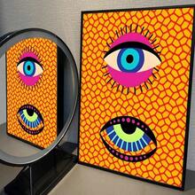 1pc Wild Leopard Tiger Vase Flower Girl Power Posters And Wall Art Canvas Painting Poster Decor Living Room Home Decoro No Frame