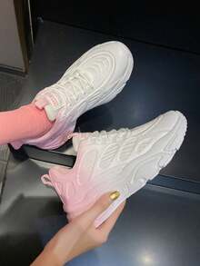 Nuevas zapatillas transpirables que absorben los impactos - Rosa - Ver 8