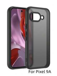 Luxury Shockproof Skin Feel Matte Transparent Case Compatible With Google Pixel 9 9A 9Pro 9 Pro XL 8 8A 8 Pro Bumper Cases Anti-Drop Back Cover Waterproof Scratch Resistant